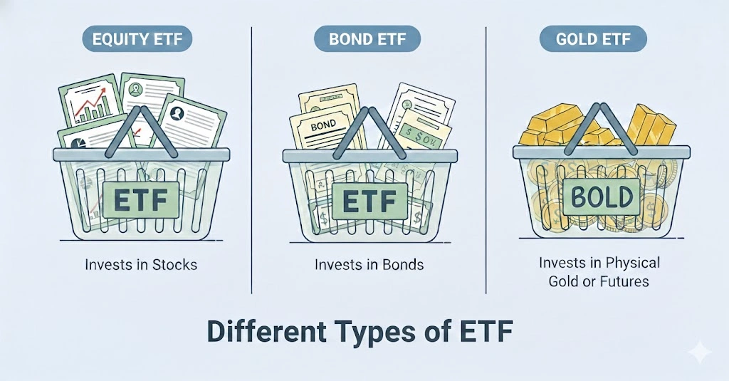 types of ETF explained