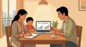 sip vs fixed deposit India 2026