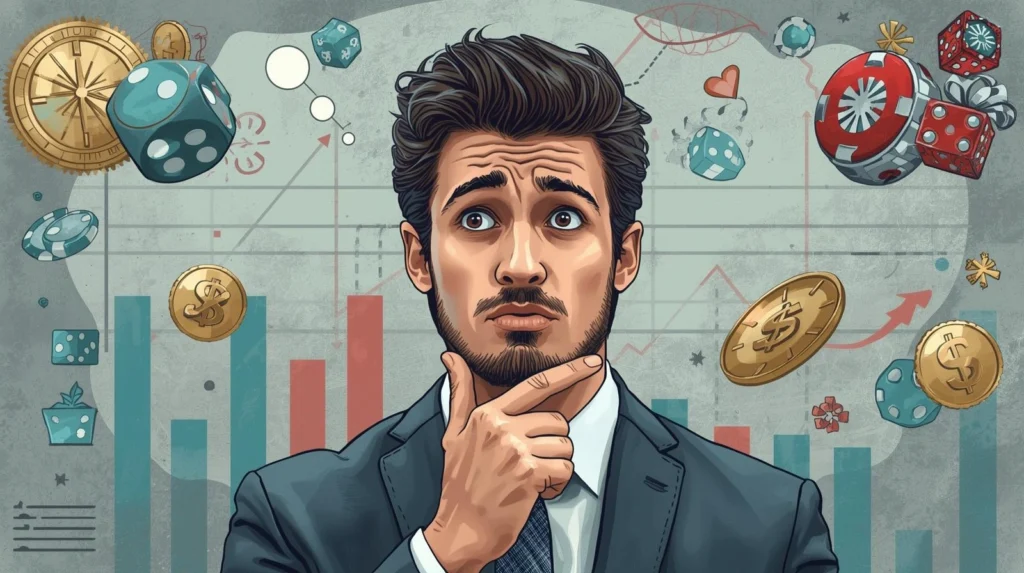 is trading gambling or skill