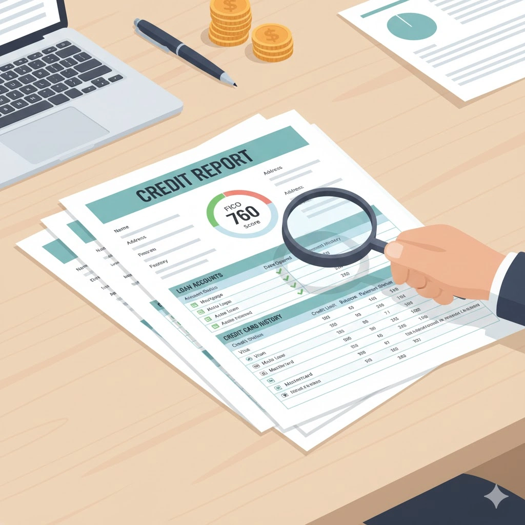 credit card credit report explained