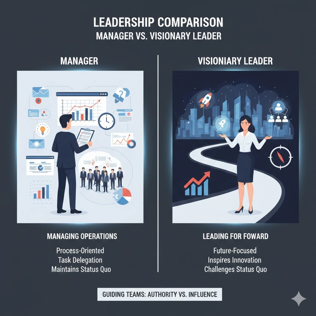 entrepreneur vs businessman leadership style